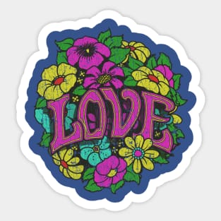 Love 1974 Sticker